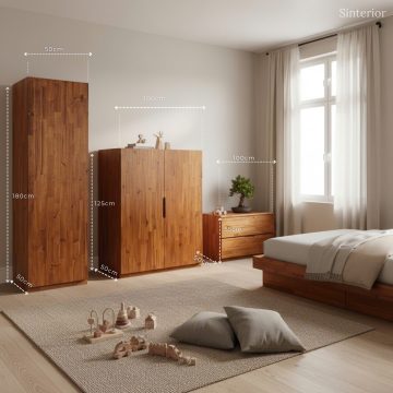 Tủ quần áo đơn – single cabinet