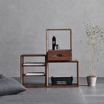 Bộ hộc tủ xếp hình 0013 - set 3 tủ